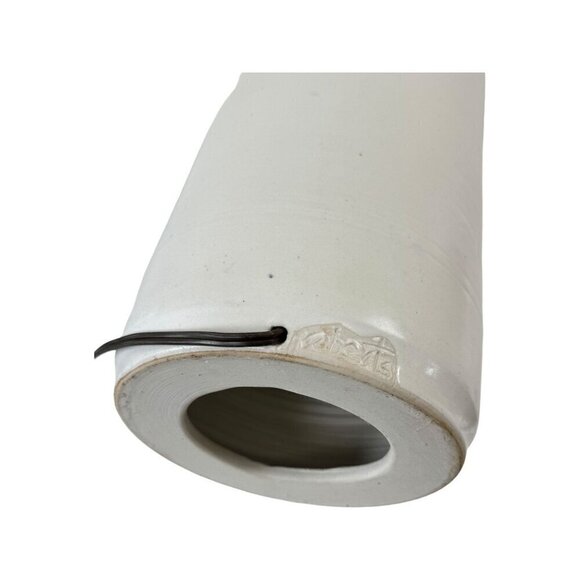 Vintage 3D Sculpture Snow and Mountain Table Lamp Rare Find 26" Tall - Picture 10 of 16